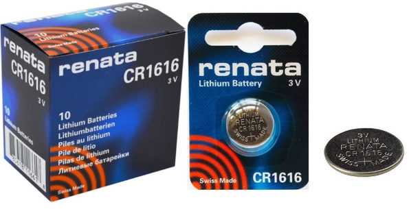 Afbeeldingen van Renata Knoopcel Lithium CR1616 3,0V 