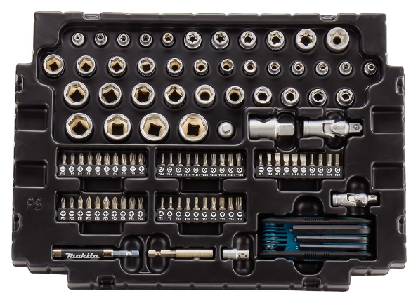 Afbeeldingen van Makita Handgereedschapset 120dlg E-08713