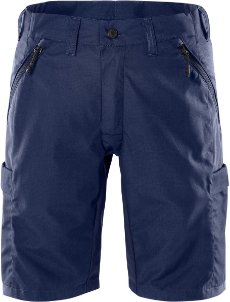 Afbeeldingen van FRISTADS Service Korte Broek Stretch 2543 LWR marineblauw C58