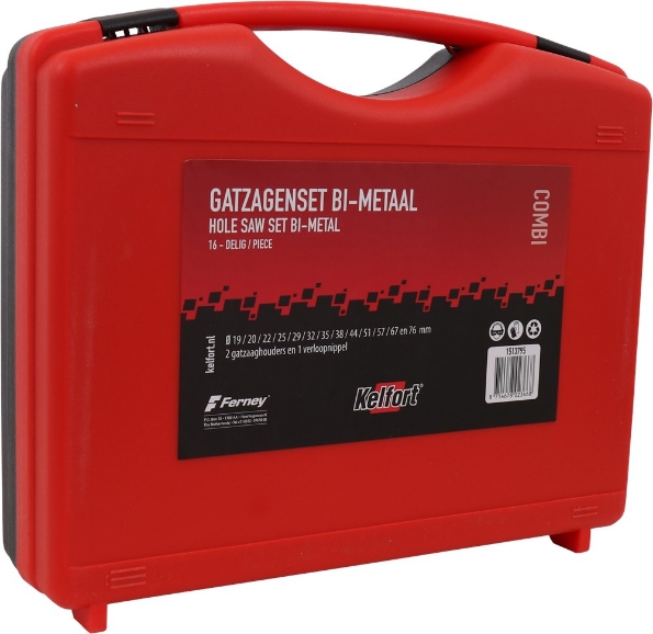 Afbeeldingen van Kelfort Gatzaagset combi 16 delig