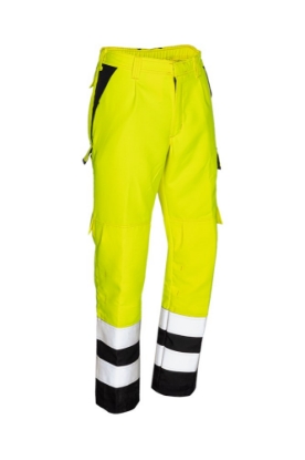 Afbeeldingen van Sioen broek Bakki ARC fluor geel/marine 62