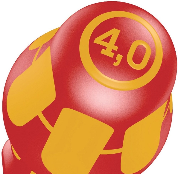 Afbeeldingen van Wera Geïsoleerde sleuf-schroevendraaier 160 i VDE