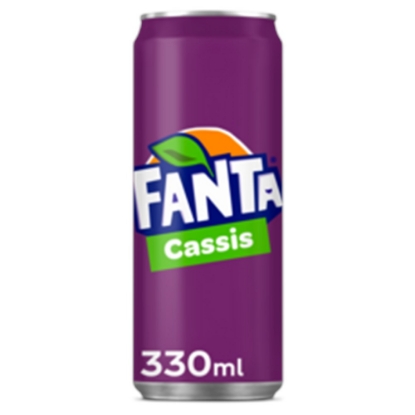 Afbeeldingen van Fanta Cassis Sleek can 33cl (24)