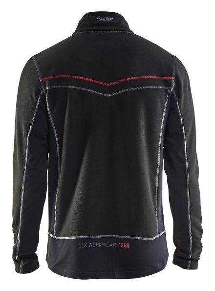 Afbeeldingen van Blåkläder Microfleecevest 4997 zwart 3XL