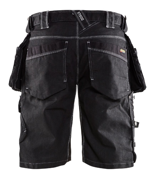 Afbeeldingen van Blåkläder Short Denim Stretch X1900 1992 zwart 48