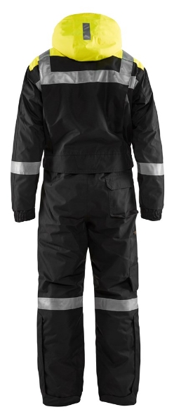 Afbeeldingen van Blåkläder Winteroverall 6787 Zwart/Geel 58