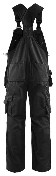 Afbeeldingen van Blåkläder Bretelbroek 2600 zwart 54