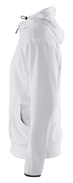 Afbeeldingen van Blåkläder Hoodie met rits 3363 wit/donkergrijs 3XL