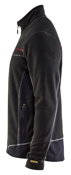 Afbeeldingen van Blåkläder Microfleecevest 4997 zwart 3XL