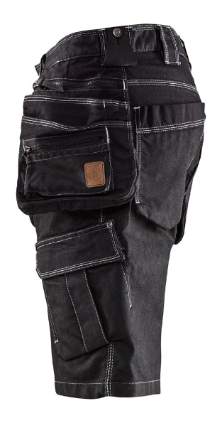 Afbeeldingen van Blåkläder Short Denim Stretch X1900 1992 zwart 48
