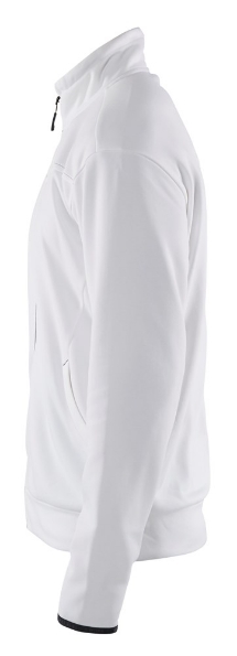 Afbeeldingen van Blåkläder Service Sweatshirt met rits 3362 Wit/antraciet 2XL