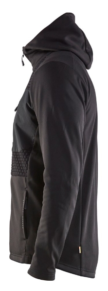 Afbeeldingen van Blåkläder Hoodie met hele rits 3540 Zwart L