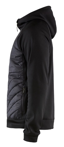 Afbeeldingen van Blåkläder Hybride sweater 3463 zwart/donkergrijs XL