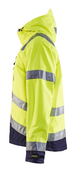 Afbeeldingen van Blåkläder Jack. Ongevoerd High Vis 4837 geel/blauw XL