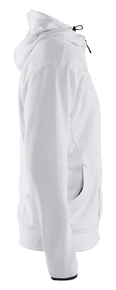 Afbeeldingen van Blåkläder Hoodie met rits 3363 wit/donkergrijs 3XL