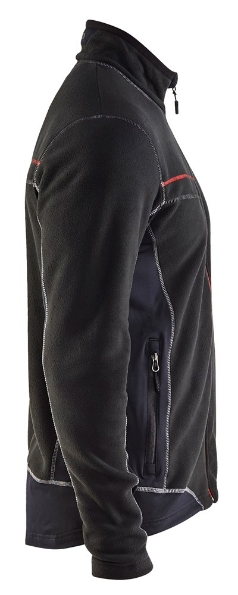 Afbeeldingen van Blåkläder Microfleecevest 4997 zwart 3XL