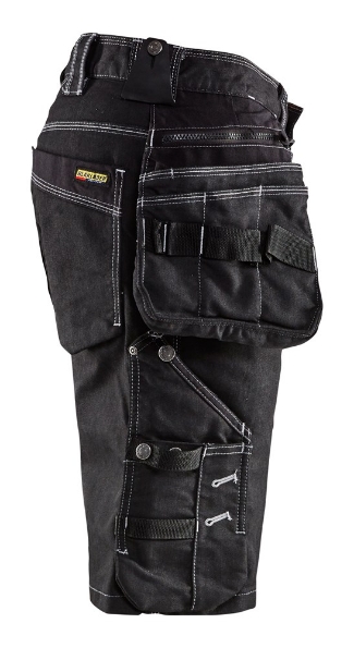 Afbeeldingen van Blåkläder Short Denim Stretch X1900 1992 zwart 48