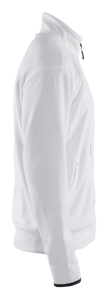 Afbeeldingen van Blåkläder Service Sweatshirt met rits 3362 Wit/antraciet 2XL