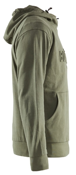 Afbeeldingen van Blåkläder Hoodie 3D 3530 Groen 2XL