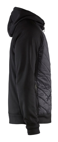 Afbeeldingen van Blåkläder Hybride sweater 3463 zwart/donkergrijs XL