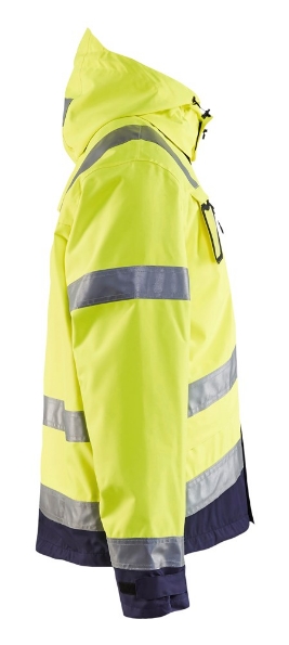 Afbeeldingen van Blåkläder Jack. Ongevoerd High Vis 4837 geel/blauw XL