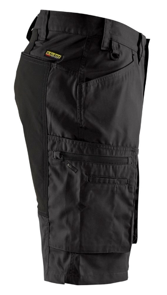Afbeeldingen van Blåkläder Service short stretch 1449 zwart 56