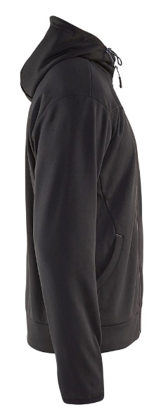 Afbeeldingen van Blåkläder Hoodie met rits 3363 Zwart/grijs 2XL