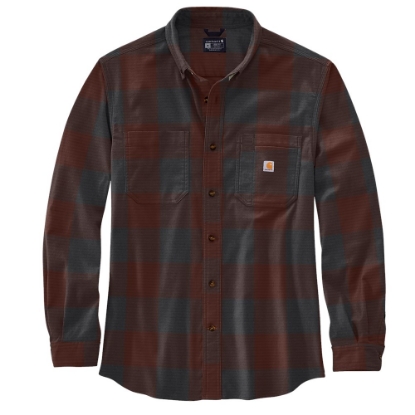 Afbeeldingen van Carhartt overhemd geruit rood 2XL