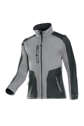 Afbeeldingen van Sioen softshell torreon gr/zwrt  XS