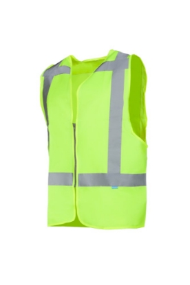 Afbeeldingen van Sioen veiligheidsvest solaka fluor geel 4XL