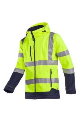 Afbeeldingen van Sioen 9933 Softshell Fuller 9933 fluor geel/blauw XL