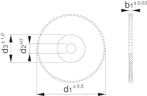 Afbeeldingen van Phantom HSS Metaalcirkelzaag GF 63.210 68x1,6x16