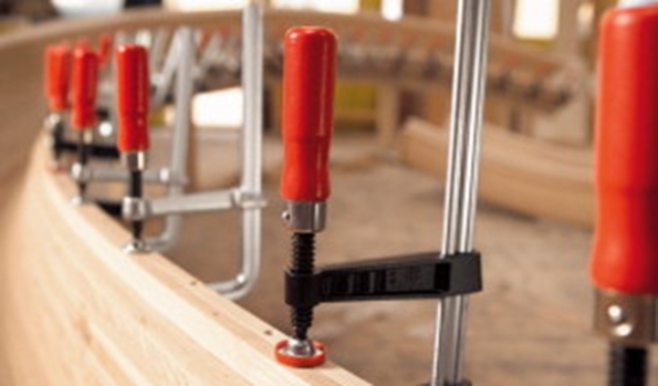 Afbeeldingen van BESSEY Lijmtang met gegoten beugels TG 160x80mm