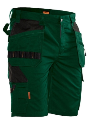 Afbeeldingen van Jobman Short 2722 - Holsterpockets Bosgroen/zwart C58
