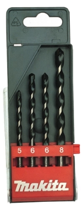 Afbeeldingen van Makita Borenset  Beton  4-Delig P-10182