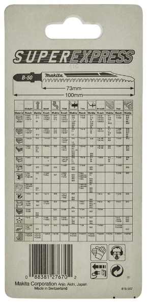 Afbeeldingen van Makita Decoupeerzgb hout 77mm ta234x B-06460