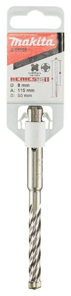 Afbeeldingen van Makita P4S: sds-plus boor 8x115mm B-58095
