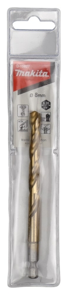Afbeeldingen van Makita Metaalboor hss-tin 8,0x115mm D-15827