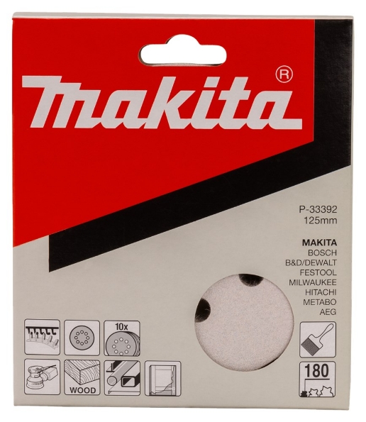 Afbeeldingen van Makita Schuurschijf k180 125 white v. P-33392