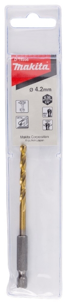 Afbeeldingen van Makita Metaalboor hss-tin 4,2x75mm D-14956