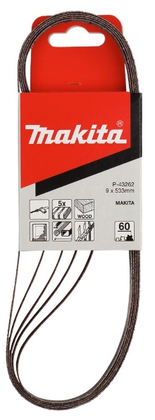 Afbeeldingen van Makita Schuurband k60 9x533 red P-43262