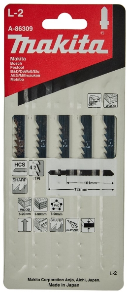 Afbeeldingen van Makita Decoupeerzgb hout 101mm t344d A-86309