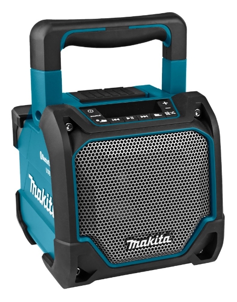 Afbeeldingen van Makita Bluetooth speaker met mediaspeler DMR202