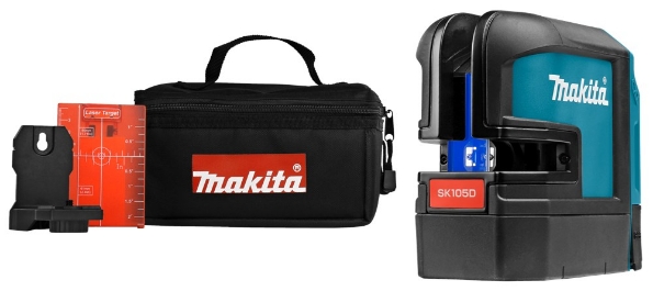 Afbeeldingen van Makita Kruislijn laser rood SK105DZ