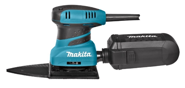 Afbeeldingen van Makita 230 V Handpalm vlakschuurmachine BO4565K 112x100