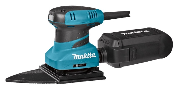Afbeeldingen van Makita 230 V Handpalm vlakschuurmachine BO4565K 112x100
