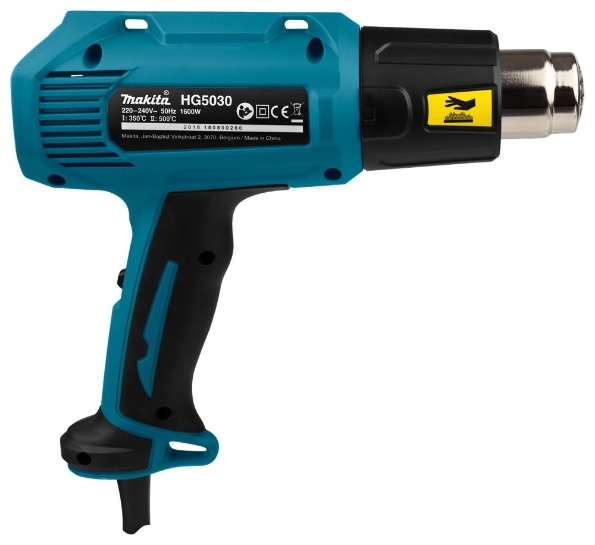 Afbeeldingen van Makita 230 v heteluchtpistool HG5030K