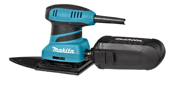 Afbeeldingen van Makita 230 V Handpalm vlakschuurmachine BO4565K 112x100