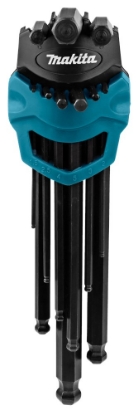 Afbeeldingen van Makita Inbussleutelset 9-dlg B-65894