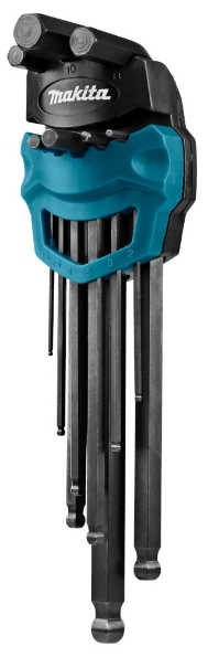 Afbeeldingen van Makita Inbussleutelset 9-dlg B-65894
